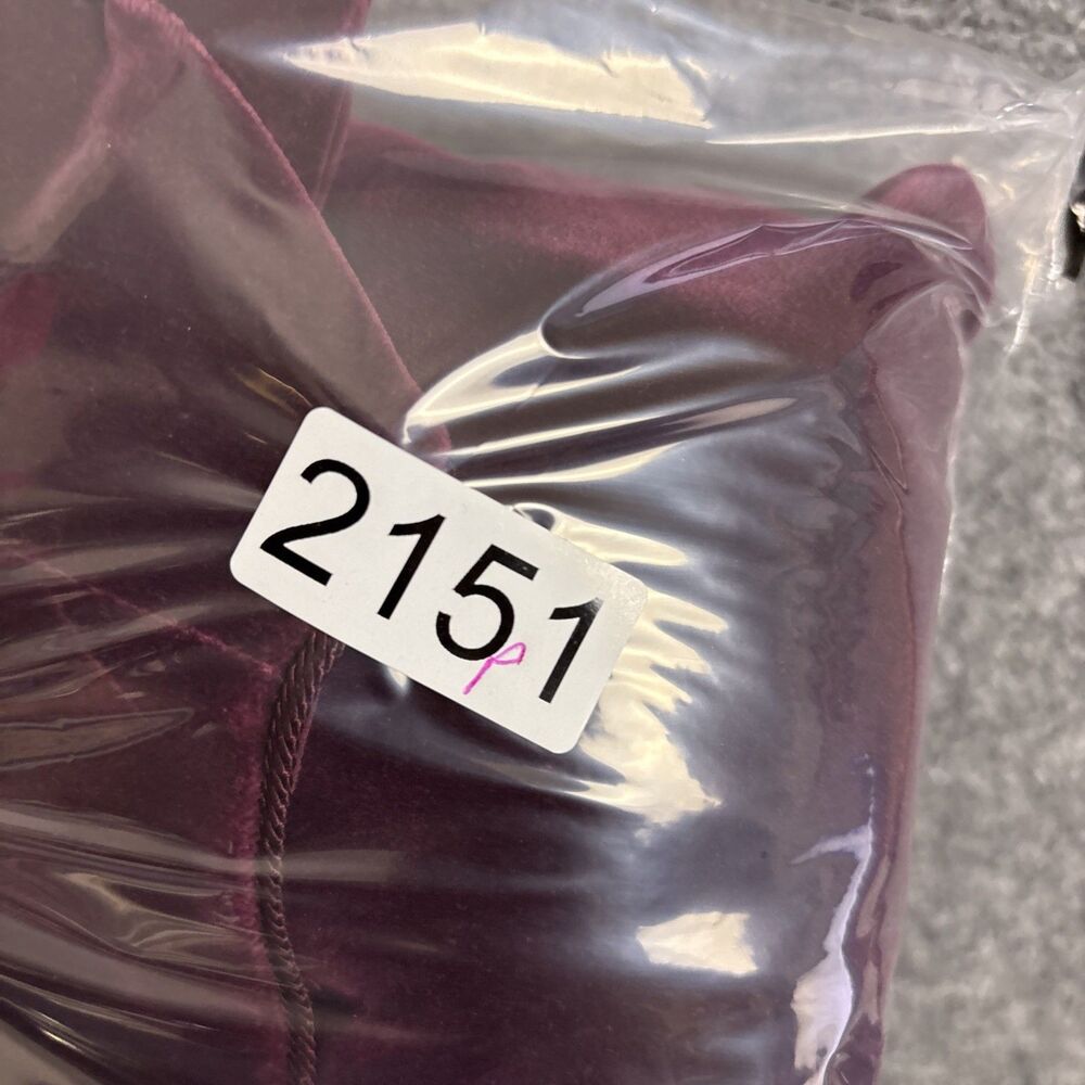 Cos Cob Blazer Womens Size 12 Burgundy Velvet Jacket Vintage - Picture 10 of 10